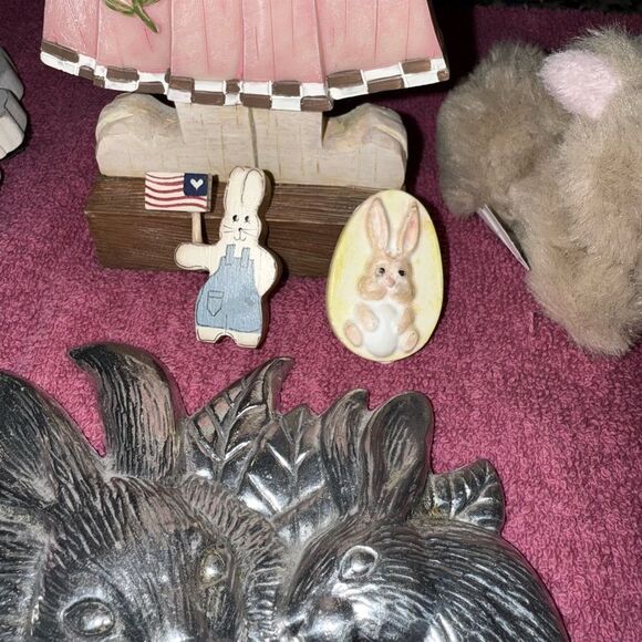 Charming Bunny Figurine Collection - Picture 3 of 6